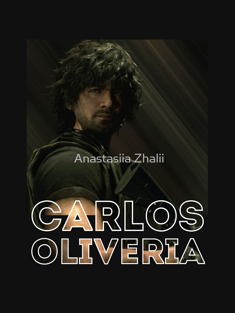 Carlos Oliveria creative poster design by Anastasiia Zhalii