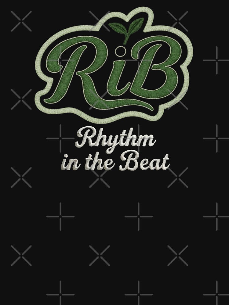 Organic RiB Faux-Embroidered Urban Forest Logo by Rib-Brand