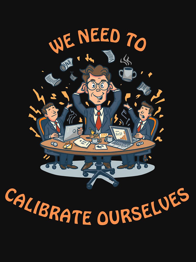 We Need to Calibrate Ourselves – Funny Office Humor Shirt by GigaFactory