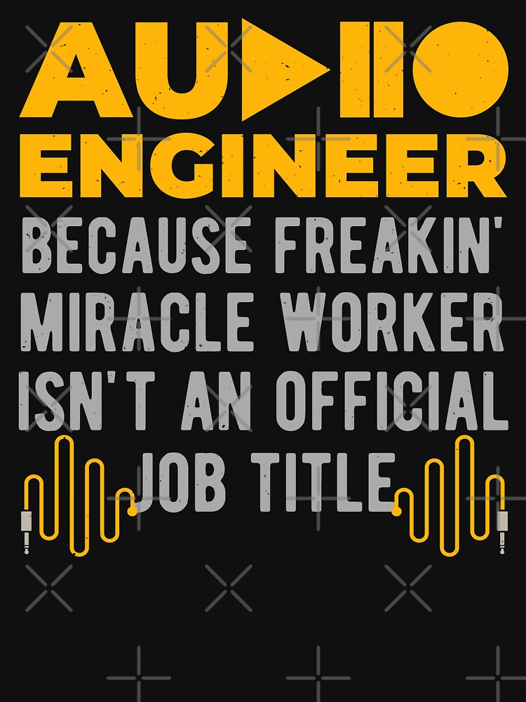 Funny Audio Sound Engineer by artworkbyrihen