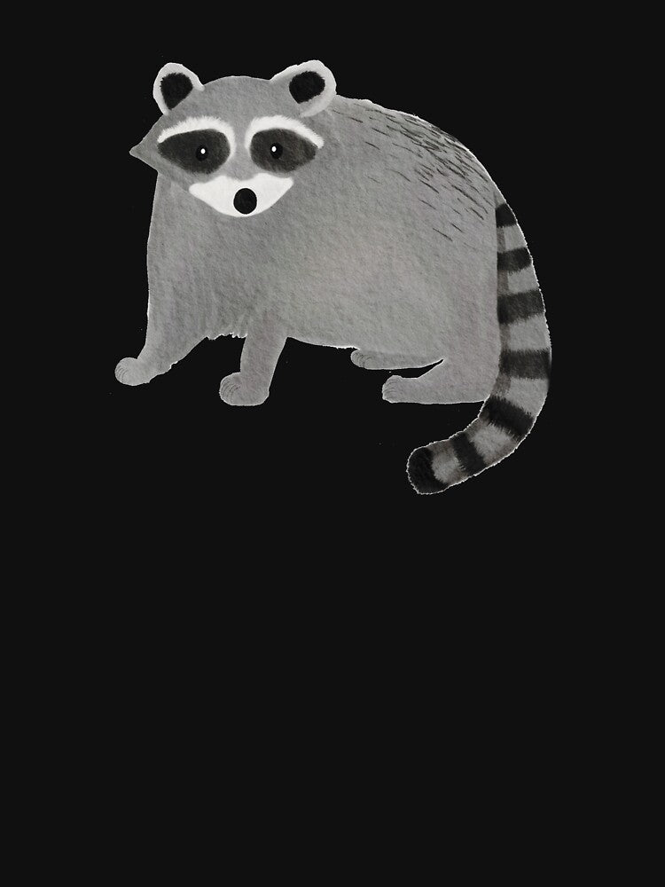 Cute Raccoon Illustration by Live-Created