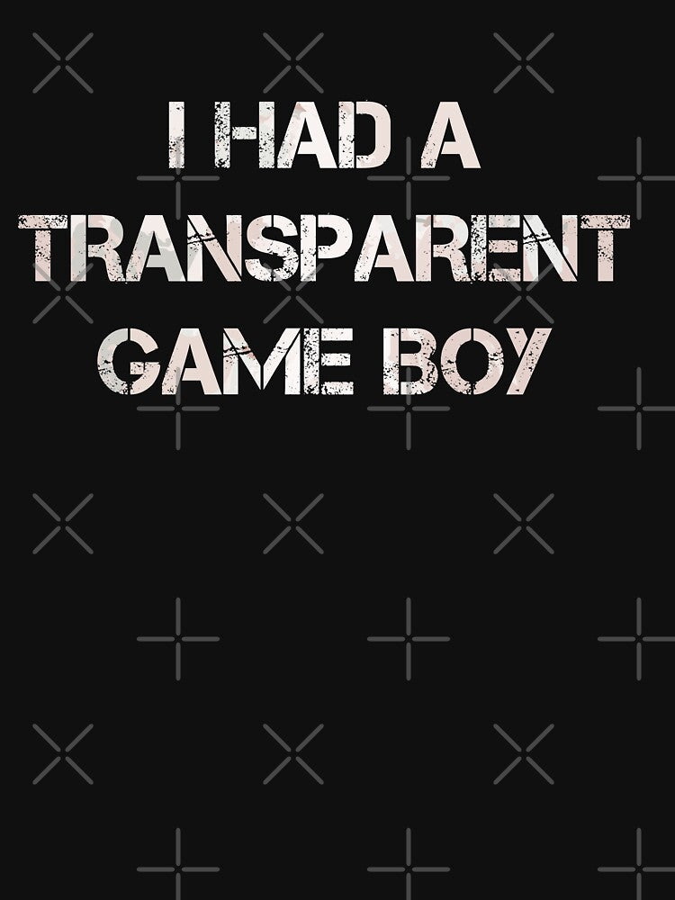 Australian Nostalgia Series TRANSPARENT GAMEBOY by Biljana LOVE 4 YOU