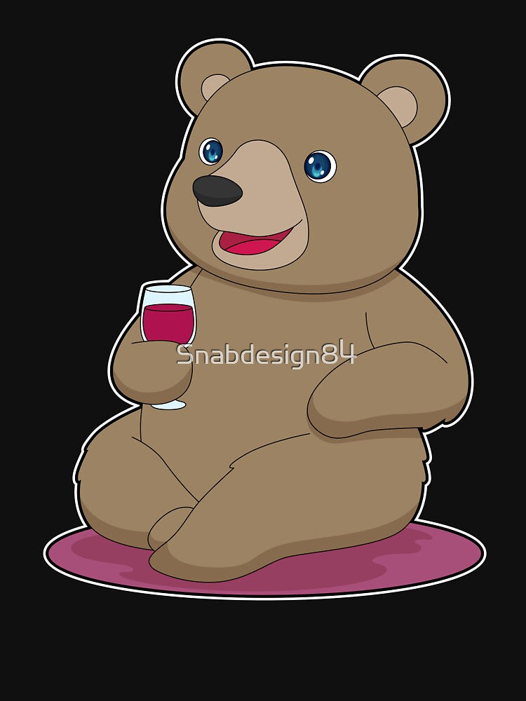 Bear Red wine by Snabdesign84