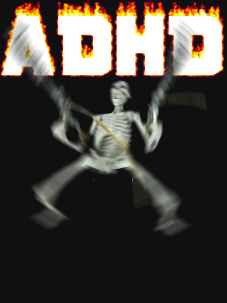 ADHD Skeleton Meme by DoloresSteuber