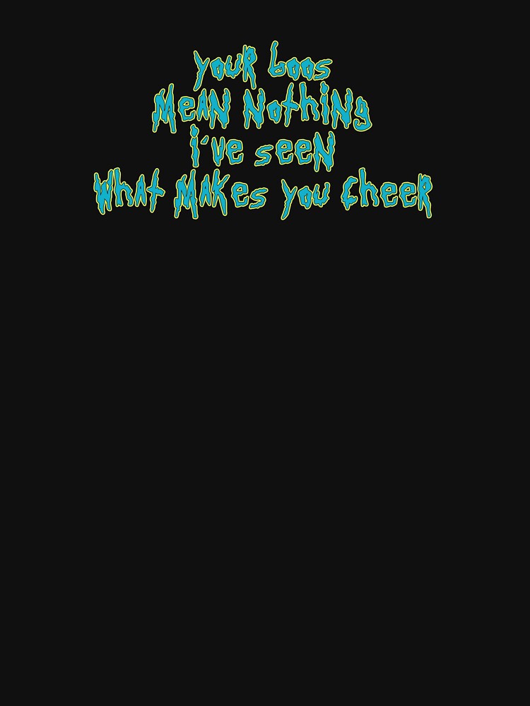 Your boos mean nothing, I've seen what makes you cheer by Foxicopter