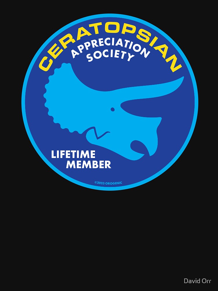 Ceratopsian Appreciation Society by David Orr
