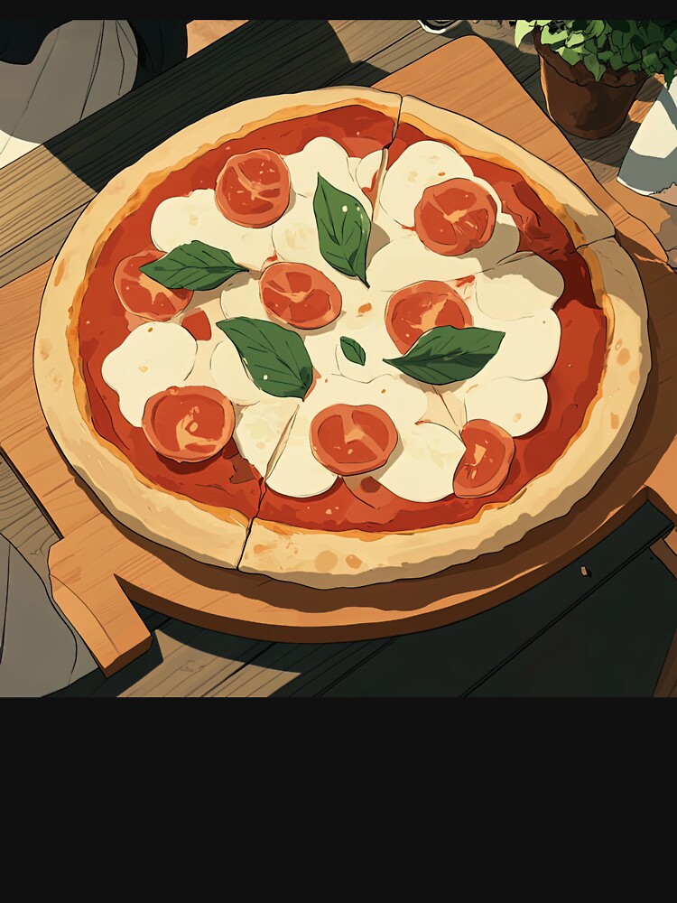 Pizza | Anime style by ComicsFactory