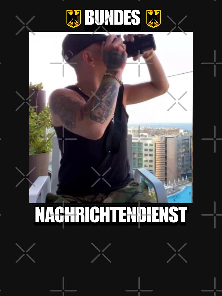 monte meme sticker photo peeping Tom by LayersDesign