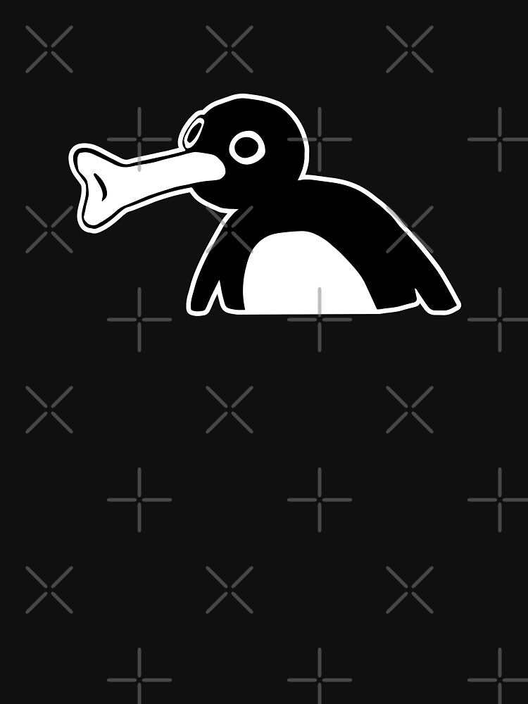 Pingu Meme (Black BG) by FilipeFerreira