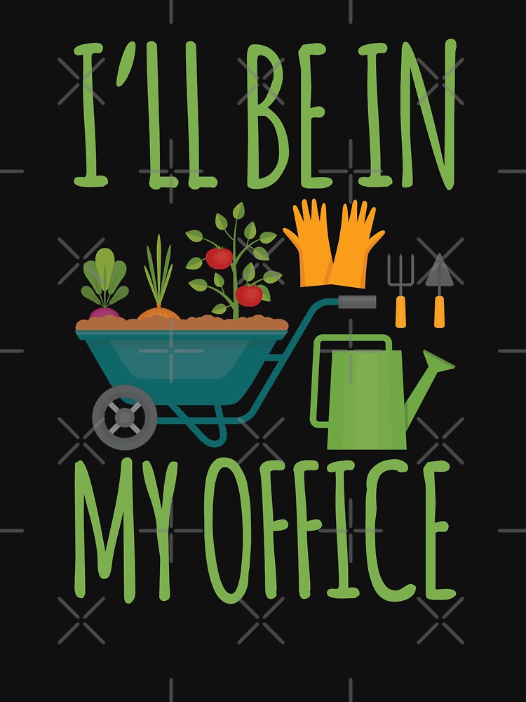 Vegetable Gardener Gardening In My Office Funny by EstelleStar