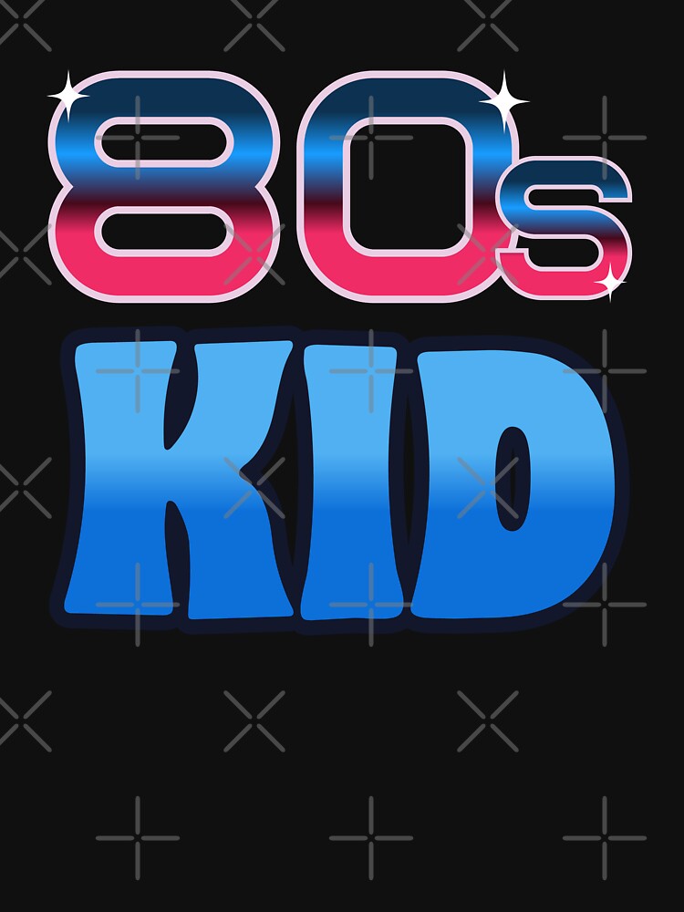 Funny 80s Kid Retro Style by EidosEmporiium