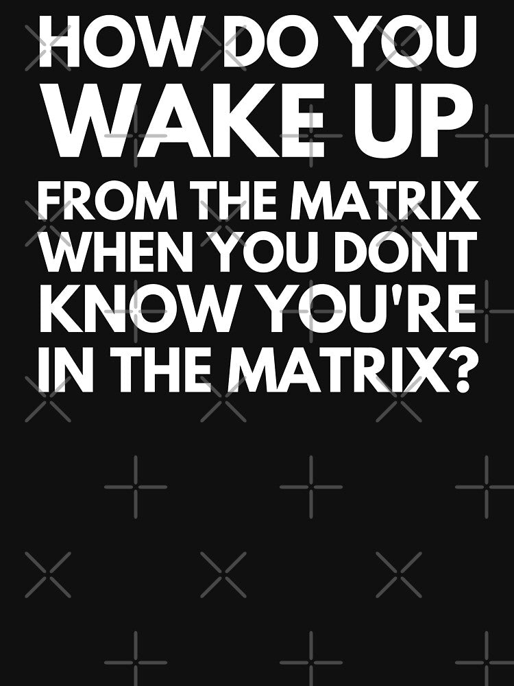 How Do You Wake Up From The Matrix When You Don't Know You Are In The Matrix by IntegrityDesign