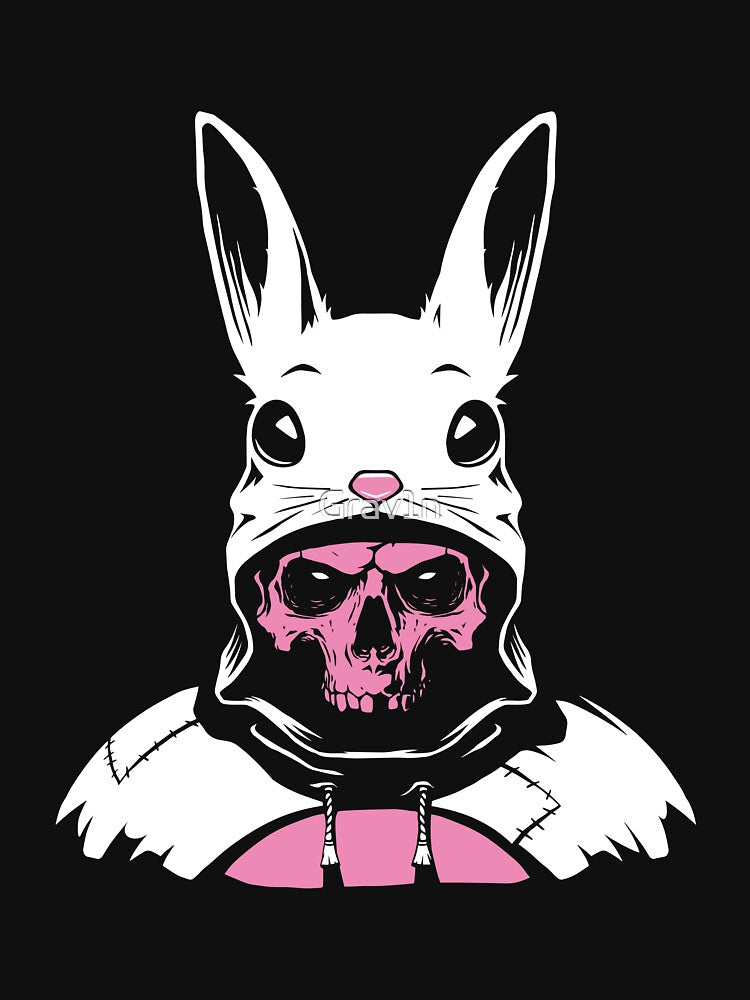 Skeleton in bunnysuit by Grav1n