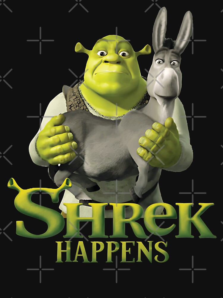 Shrek Happens Swamped Shrek Vintage Cartoon by siennalabeoo