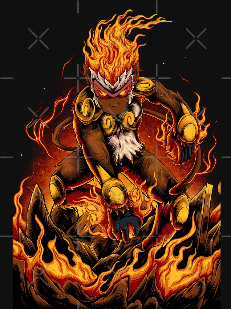 Monkey Fire Type by Buluk