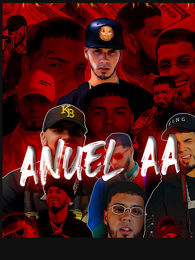 Custom Case  Mask Anuel AA by aidesigns97