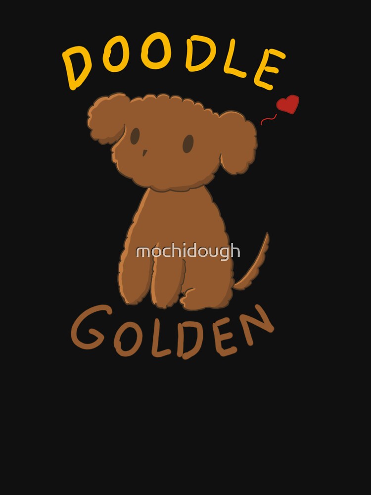 Golden Doodle but Doodle Golden by mochidough