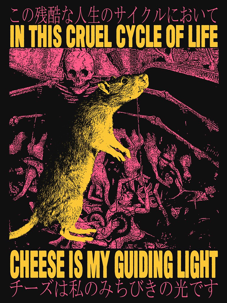 Cheese, My Guiding Light Rat by VintageMedatsu