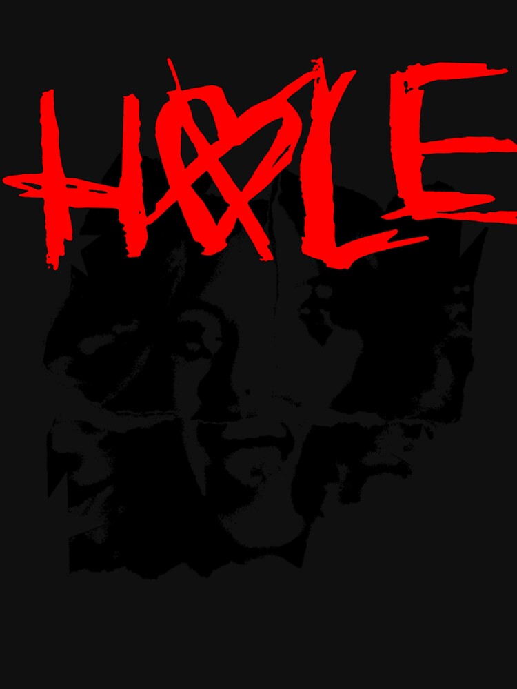 Red Typography Grunge Band by wmpg-merch