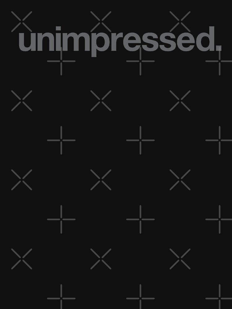 Unimpressed by The Common Tee