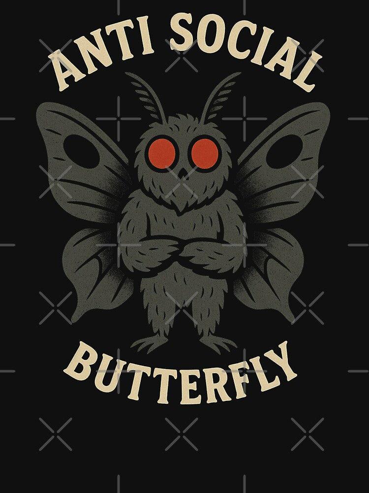 Anti Social Butterfly | Funny Mothman Cryptid Parody by Shirt-Face
