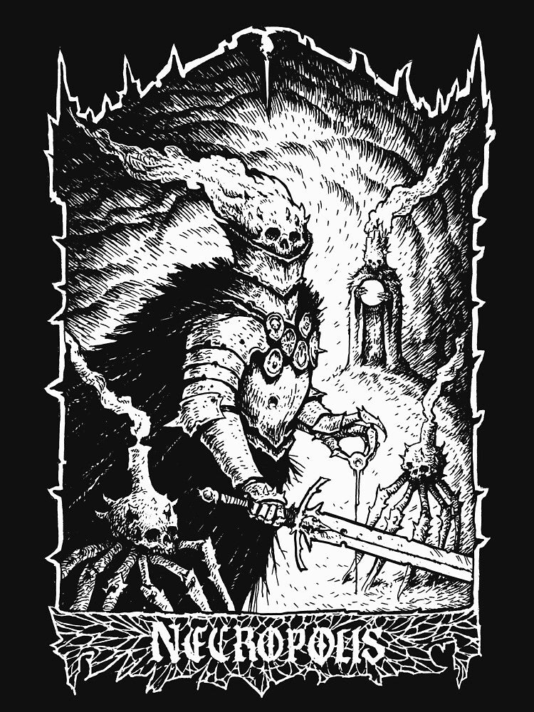 Necropolis White Ink by Owlshield