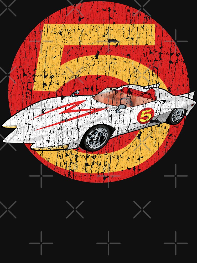Mach 5 Distressed Vitage by romboshirt