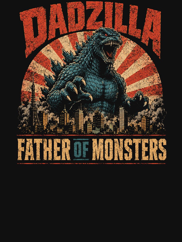 Funny Dadzilla, Father Day, Funny Papa, Cool Daddy Dinosaur 2 by Naviiraart