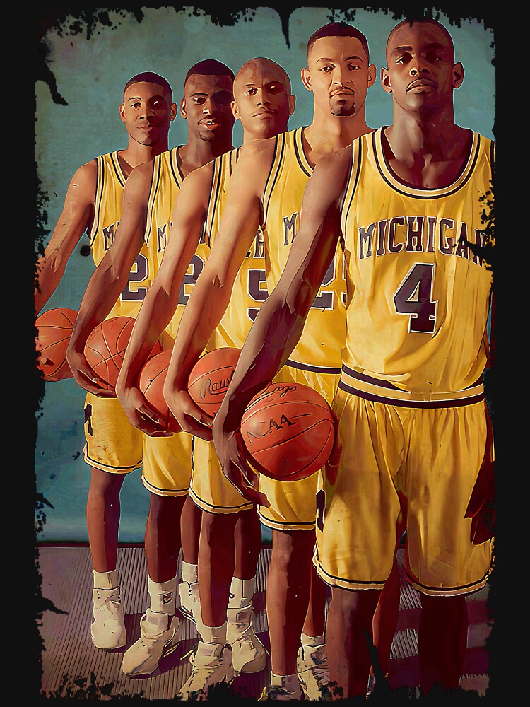 Fab-Five-Teams-Basketball-Vintage by belewlbbodl