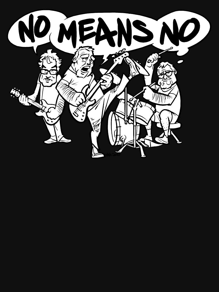 NoMeansNo Cartoon by RichardMoore12