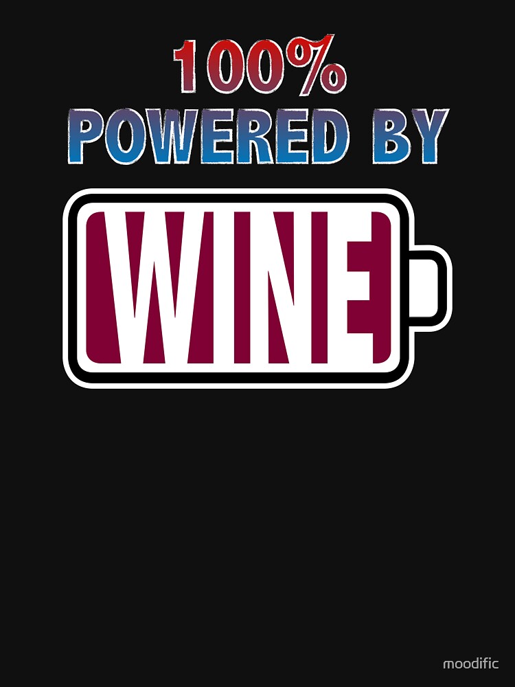 100% Powered by Wine by Moodific