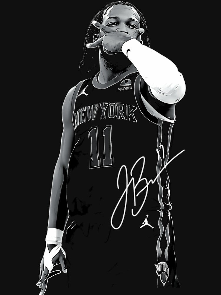 Jalen Brunson Vintage Style by J-Mindful
