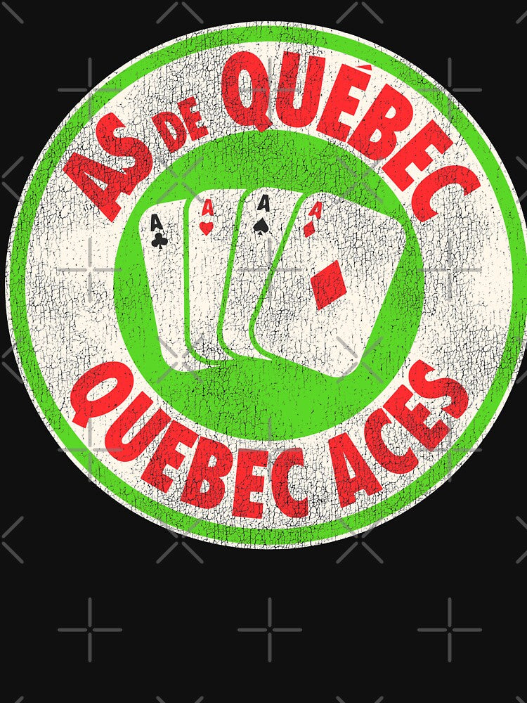 Quebec Aces Retro Defunct Ice Hockey by ourkid