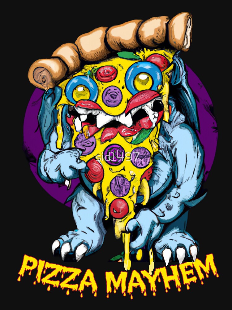 Pizza monster mayhem by SidTastic