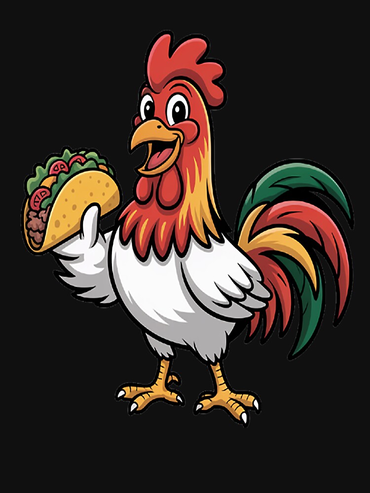 Chicken Eating Taco by SignaturalGen
