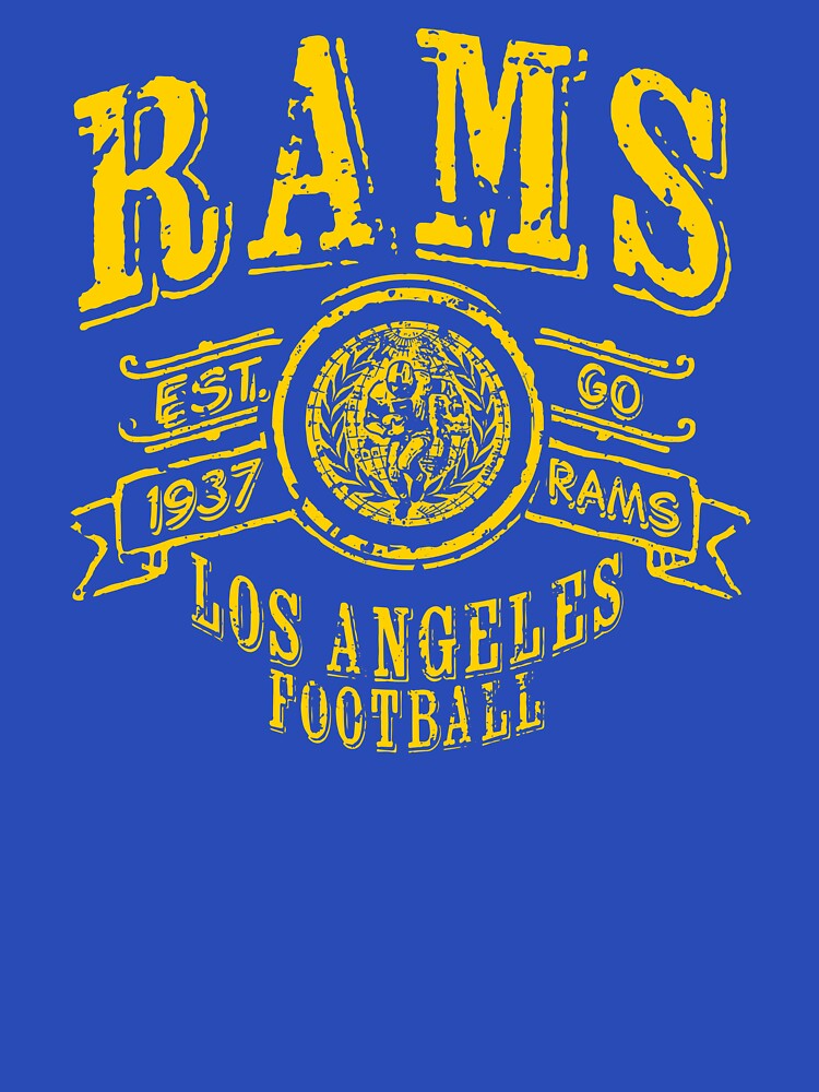 Rams Vintage Football by BrewU