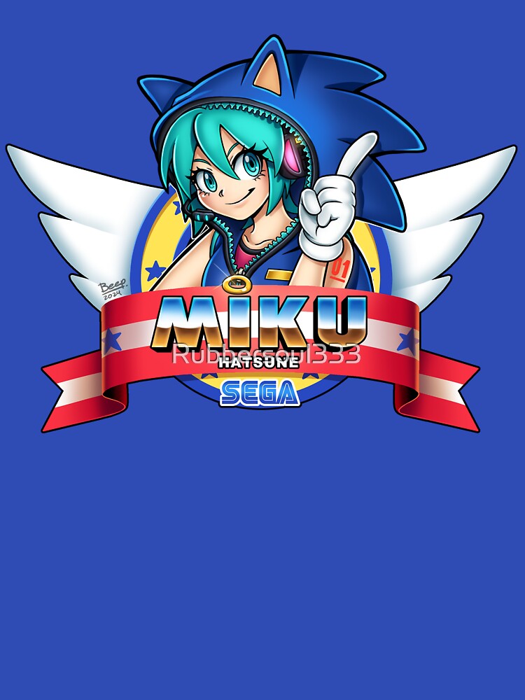 Sonic Miku by Rubbersoul333