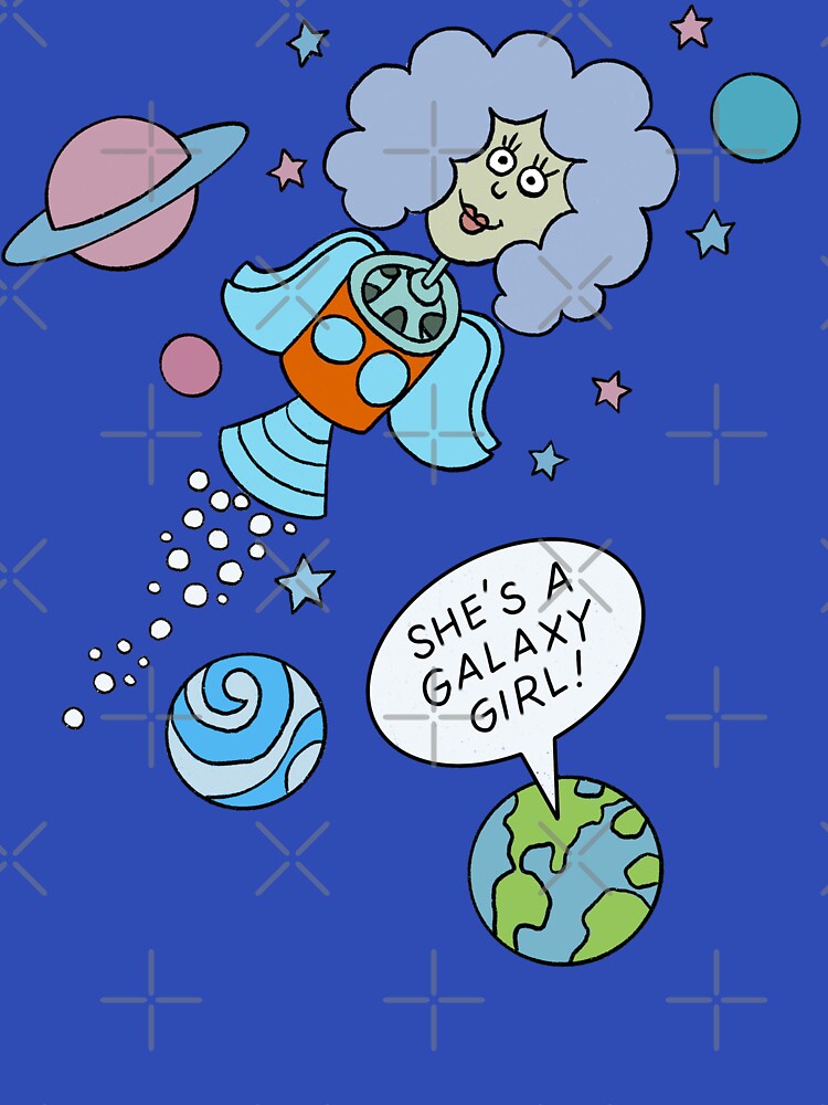 Interplanet Janet - Galaxy Girl by 13thFloorDesign