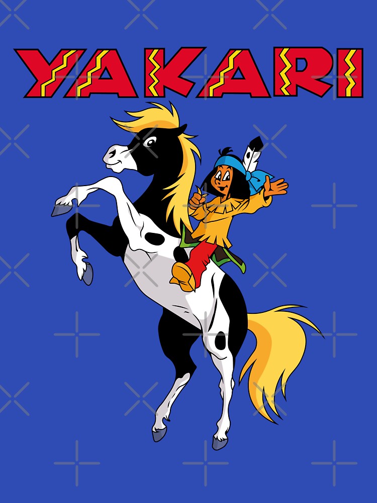 yakari advanture funny tee by quickkaart