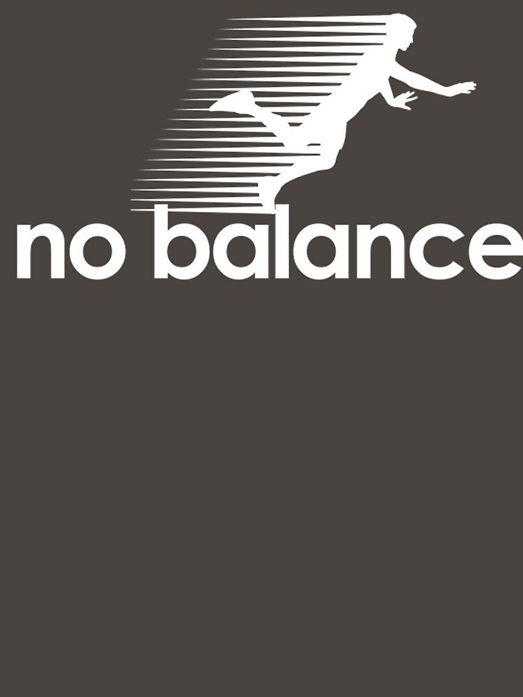 No Balance white logo by IAmJustice