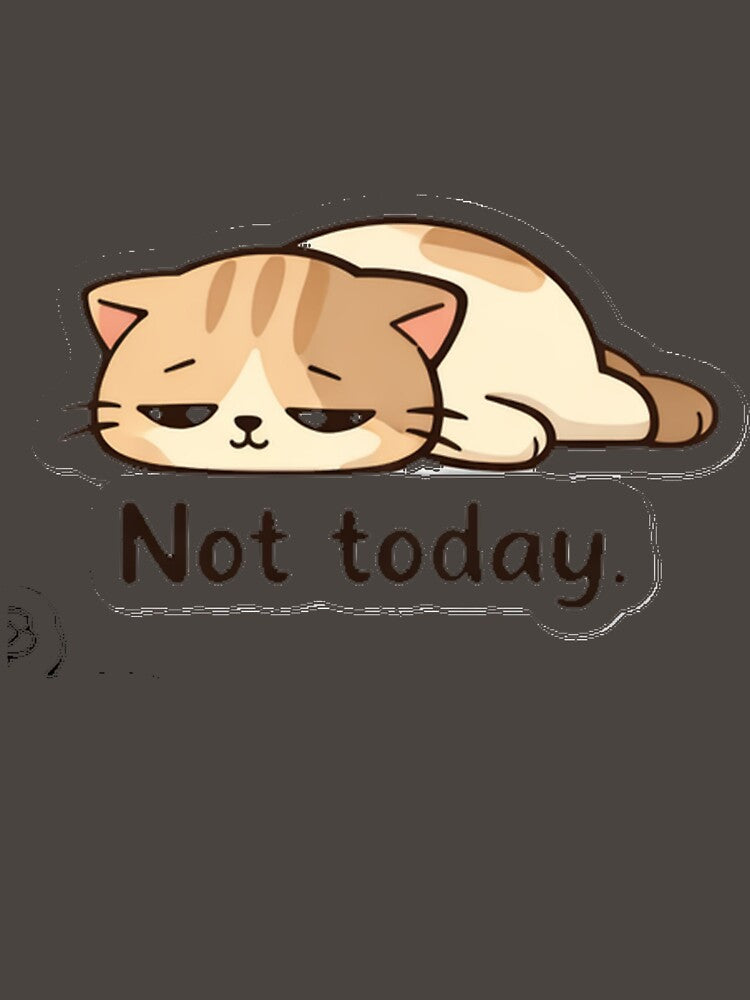 Lazy cat not today by Eska88