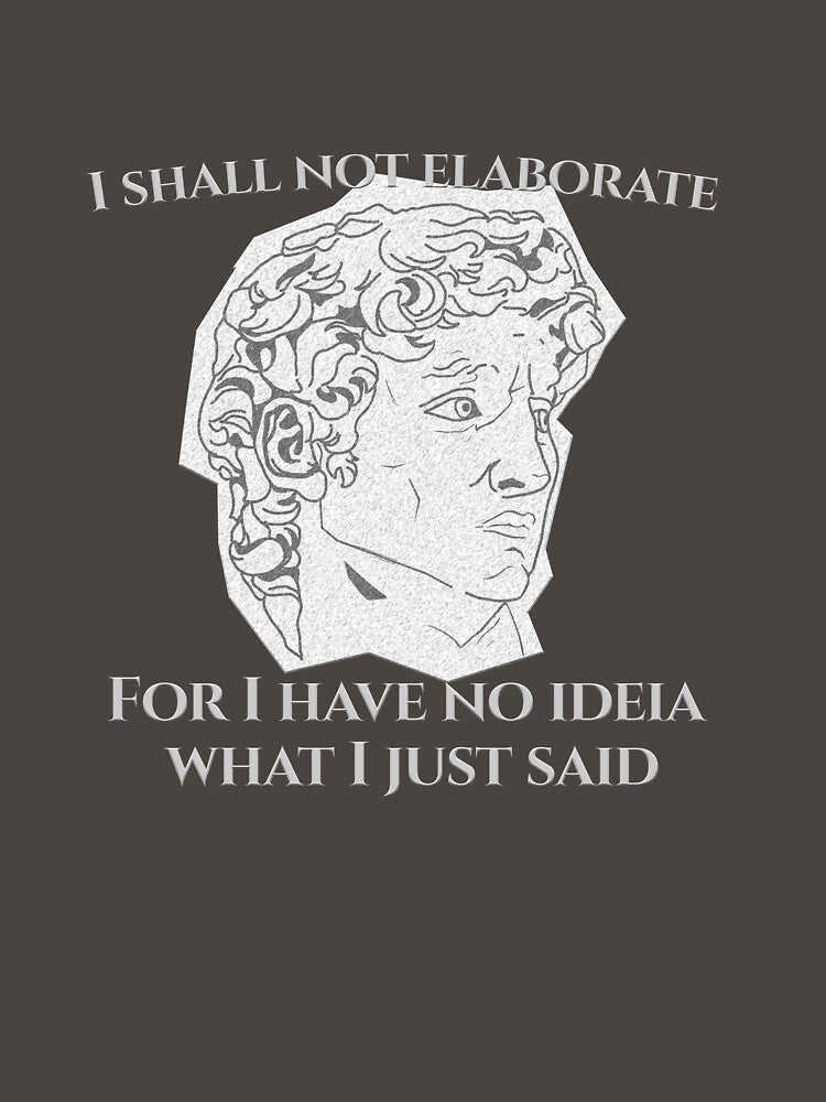 I Shall not Elaborate by Leo Rodrigues