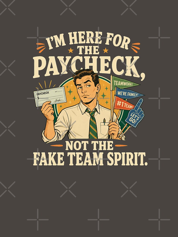 Funny Paycheck Team Spirit Shirt by Passionread