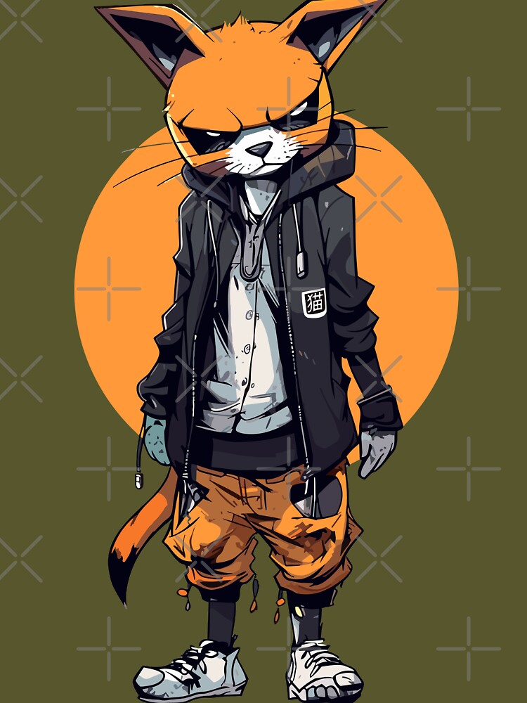 urban cat by MangaCortaTees