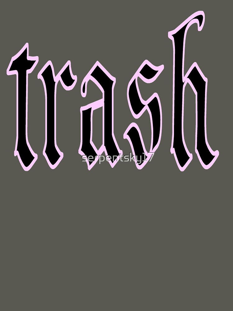 Punk Rock Trash by SerpentSkyArts