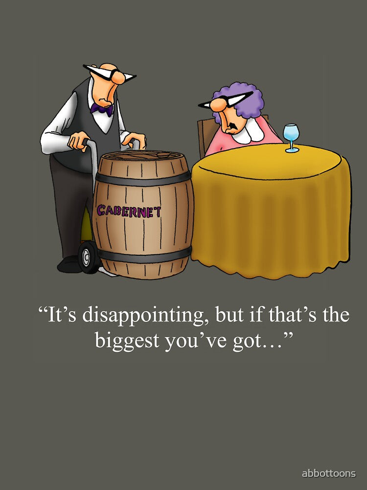 Funny Spectickles Wine Barrel Humor by abbottoons