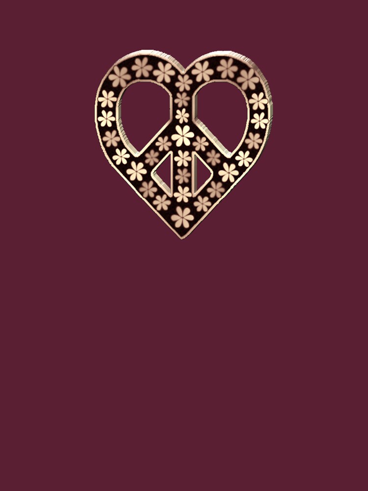 Hippie Heart Design by Zareen Sayyed