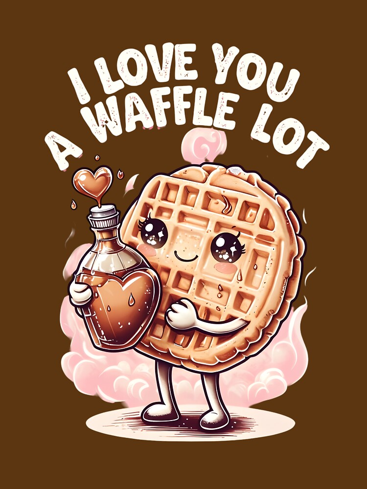 I Love You a Waffle Lot by Future Past Co.