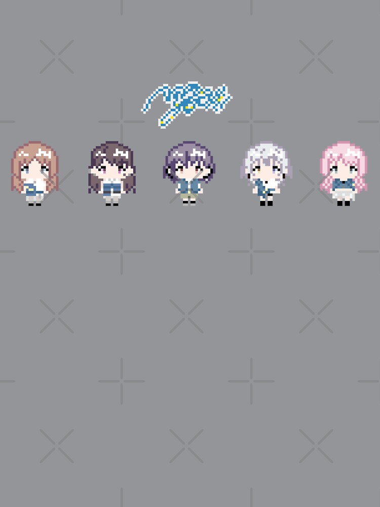 Bang Dream ! MyGo!!!!! pixel art by travelgorgor