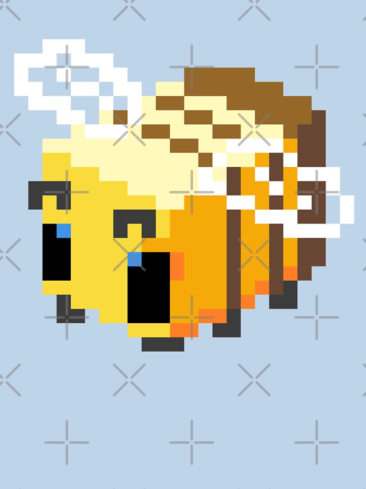 Pixel Art Bee by RexGrounds05
